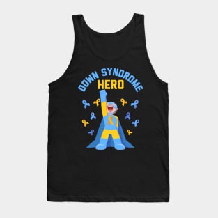 Down Syndrome Awareness Cute Super Hero Gift Tank Top